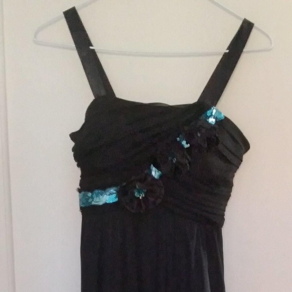 Prom dress- black & long